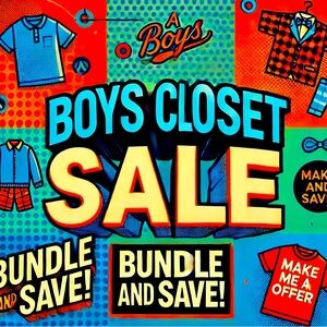 🎉 A Boy’s Closet Flash- Make me an Offer! 🎉